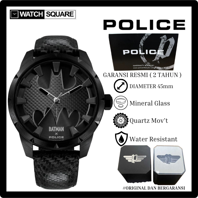Jam tangan pria POLICE PEWGA0075502 Batman Edt