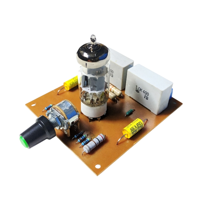 Kit preamp tabung tube ECC85 stereo pre amplifier line stage 6AQ8