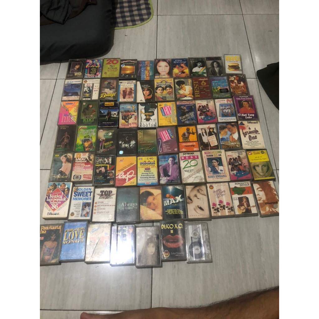 kaset pita jadul borongan