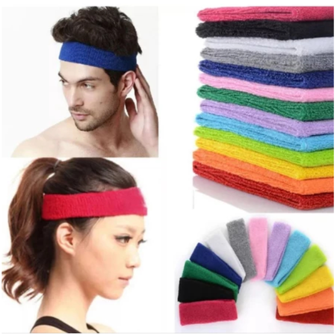 Headband Head Band Hairband Ikat Kepala Ikat Rambut Pria Wanita
