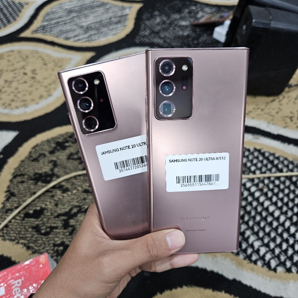Samsung Note 20 ultra 4G 512gb fullset murah