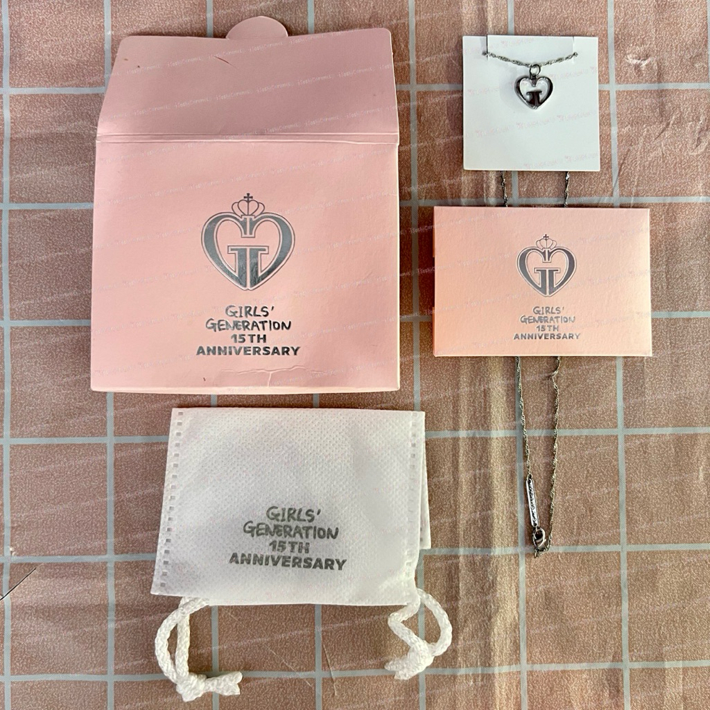 [ BACA DESC ] MD ONLY NECKLACE SNSD GIRLS GENERATION 15th ANNIVERSARY