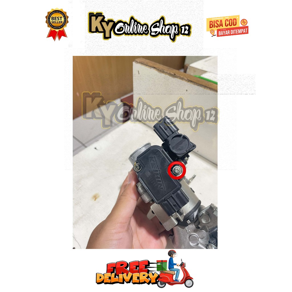 BAUT SENSOR IACV ( 1 BAUT ) PCX ADV STYLO VARIO 125 150 160 CBU ABS CBS NEW TAHUN 2015 - 2025 HONDA 