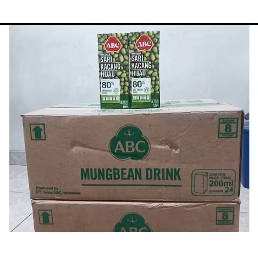 ABC SARI KACANG HIJAU 24 PC 200 ML 1 DUS