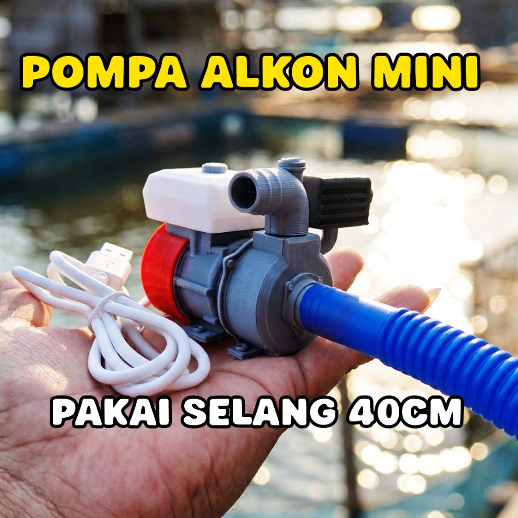 Miniatur pompa air alkon mini usb 3v -6volt