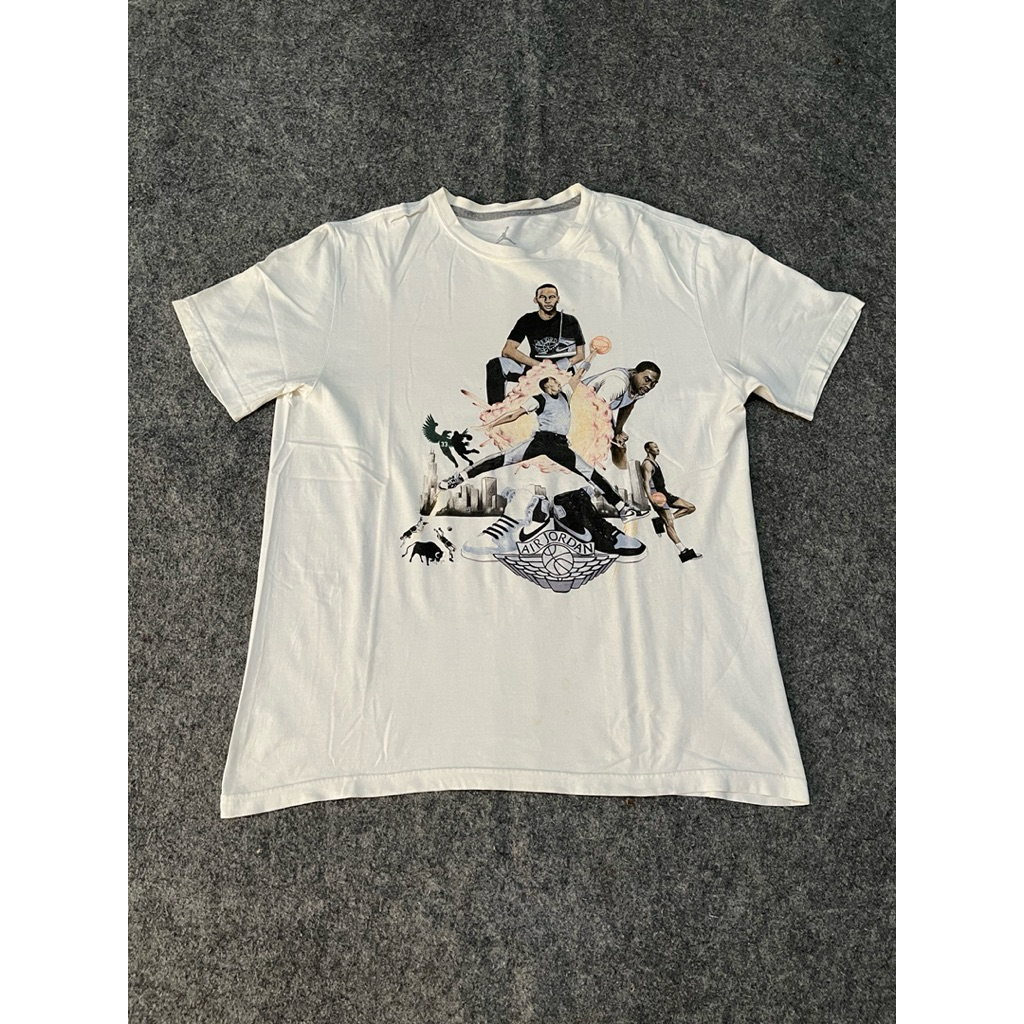kaos air jordan putih preloved
