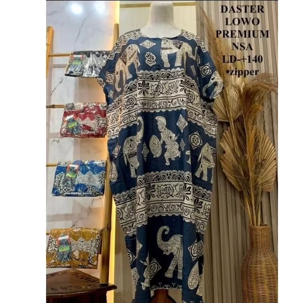 Daster Lowo Motif Gajah Viral/ Daster Lowo murah