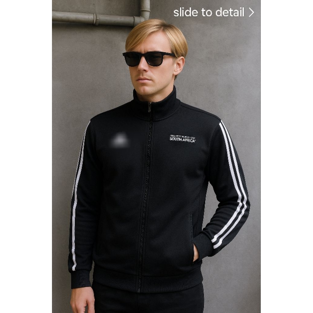 (Seperti baru) Jacket Tracktop 4D1 D4 5 0R1 spesial edition World cup 2010 Original size M fit  L (P