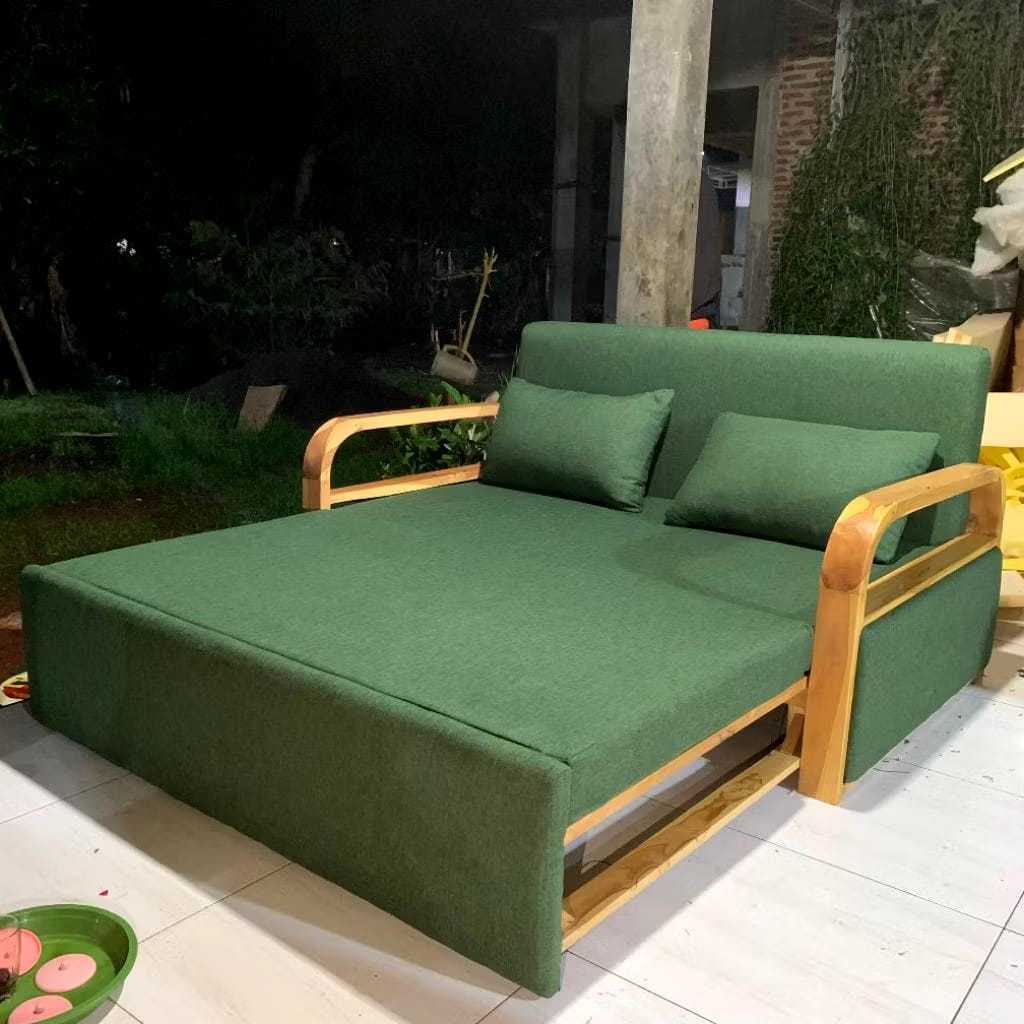 Sofa Bed Retro Minimalis, Arm Chair Sleeper Sofa Bed