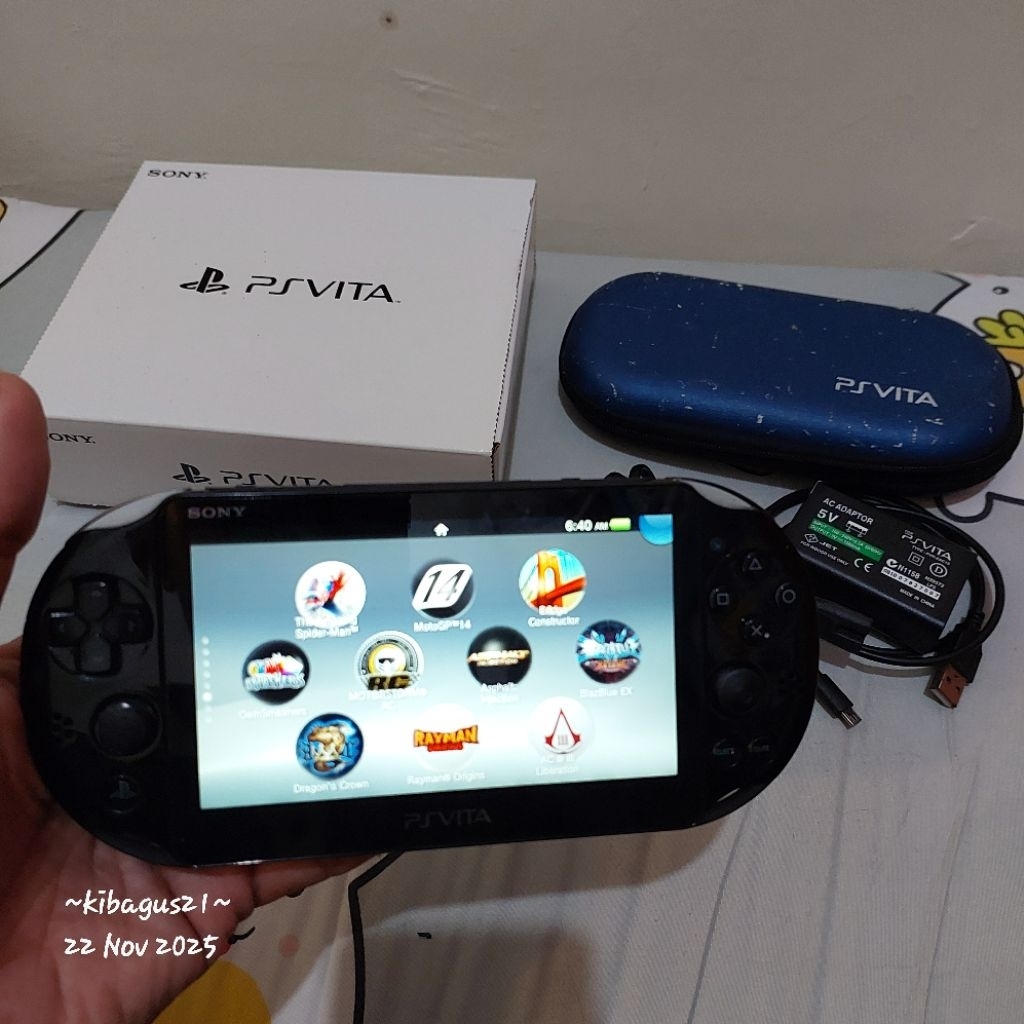 psvita sony psp ps vita slim cfw henkaku 256gb fullgame