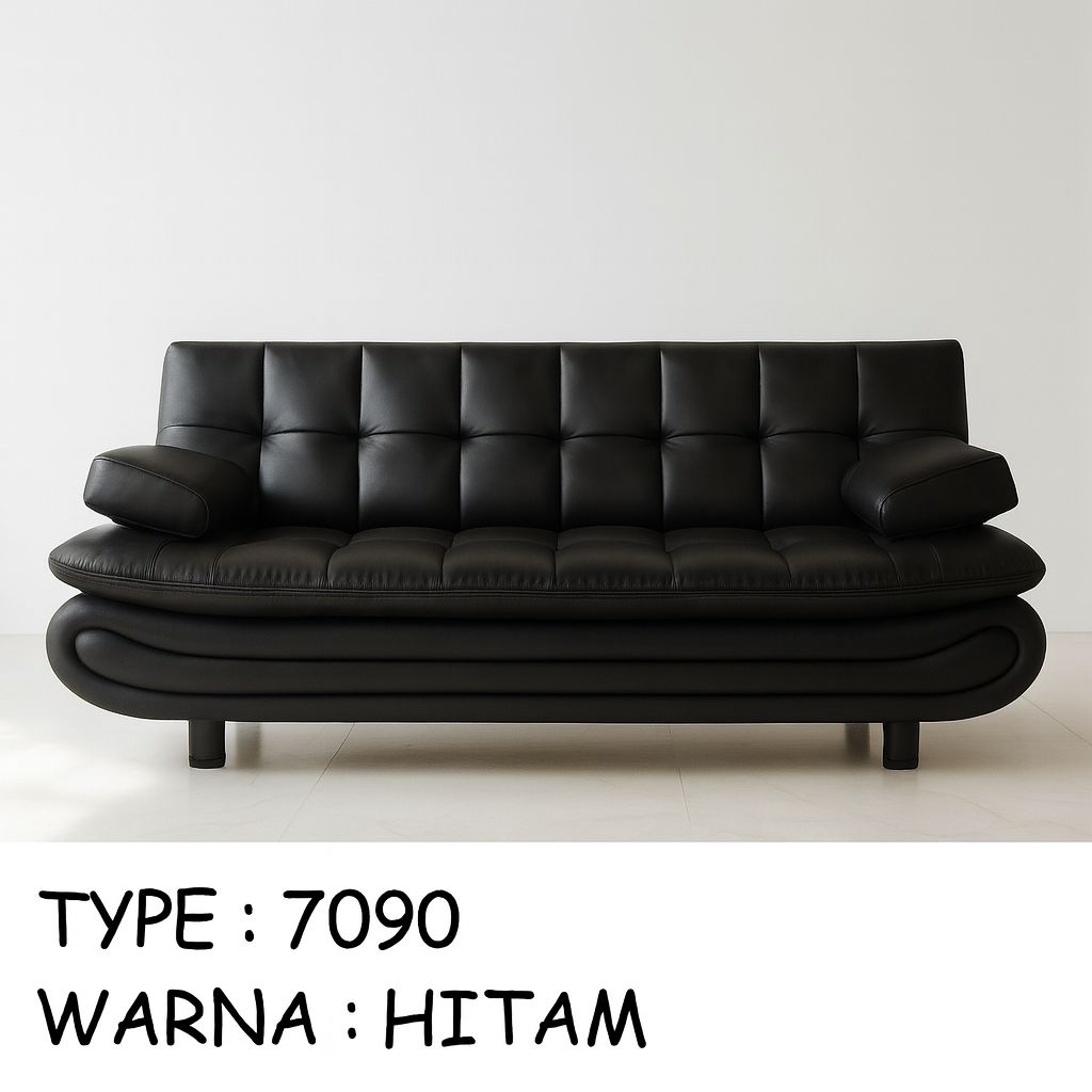 sofa bed minimalis 2 in 1 bigland asli bahan oscar