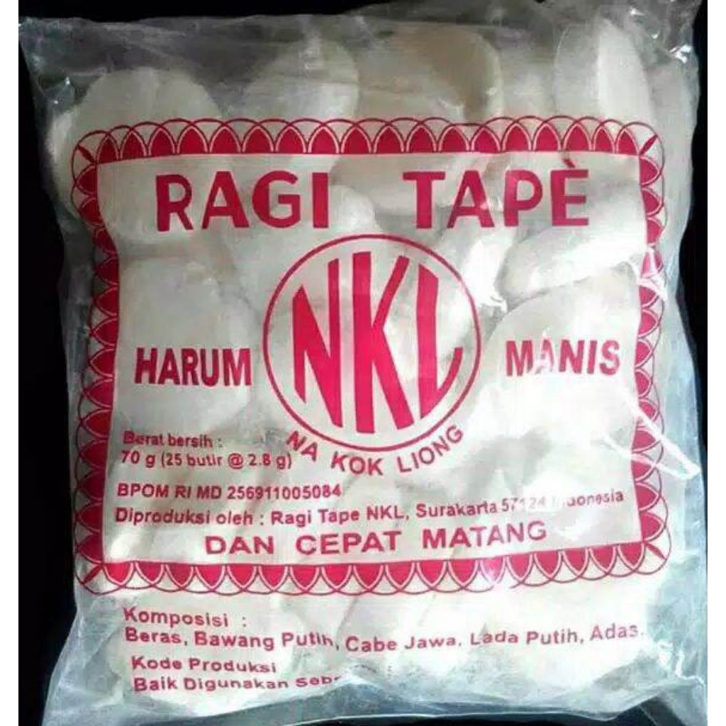 Ragi Tape NKL