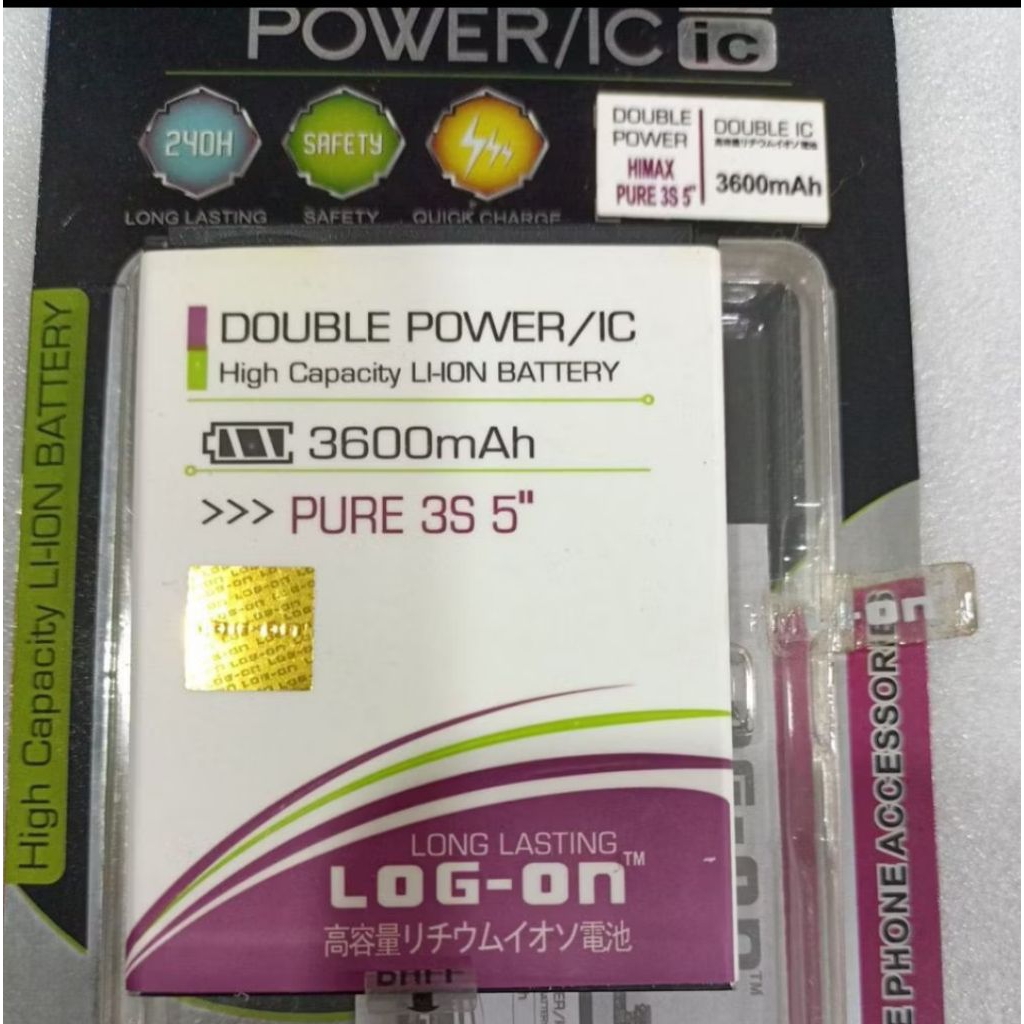 baterai Himax pure 3S