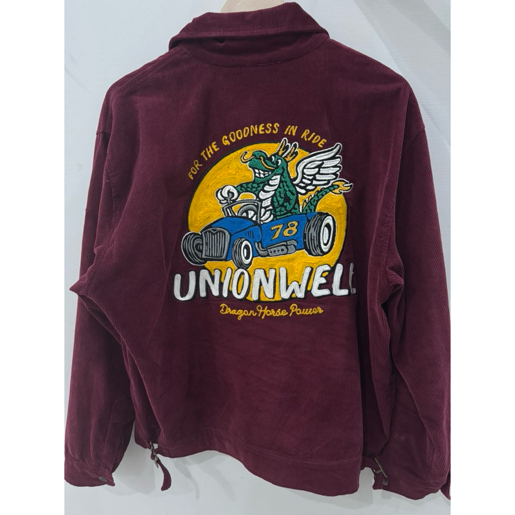 Unionwell Drago Hot Rod Jacket Maroon