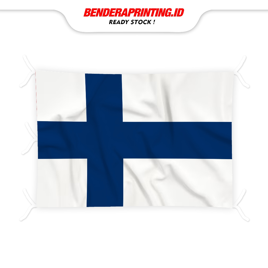 Bendera Finlandia Printing Finlandia Flag