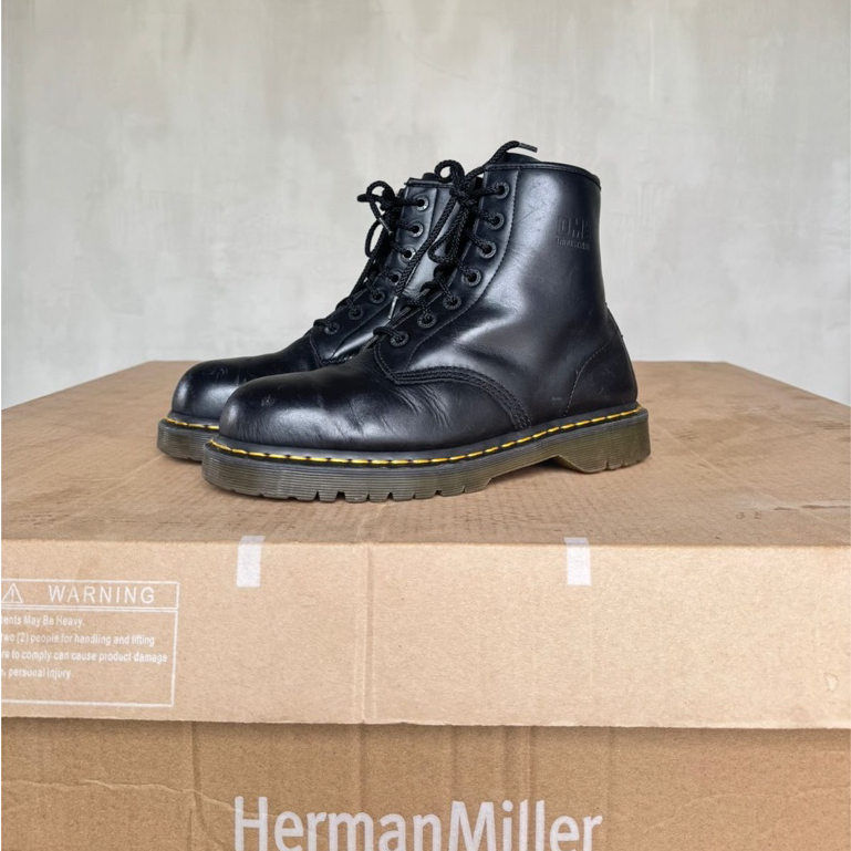 dr martens industrial steel toe safety work boot