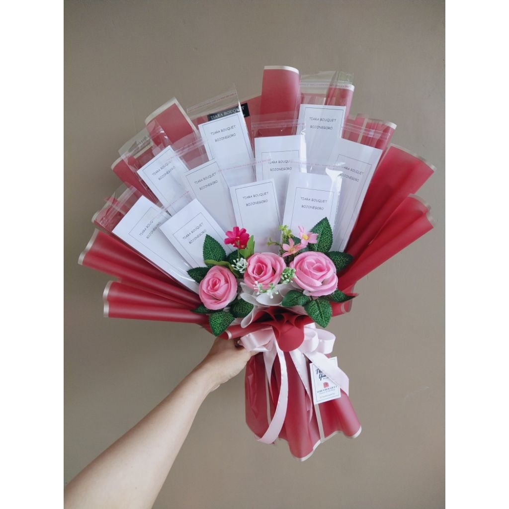 Money Bouquet Buket Bunga Kosongan - Buket uang kosongan - Bucket uang kosongan