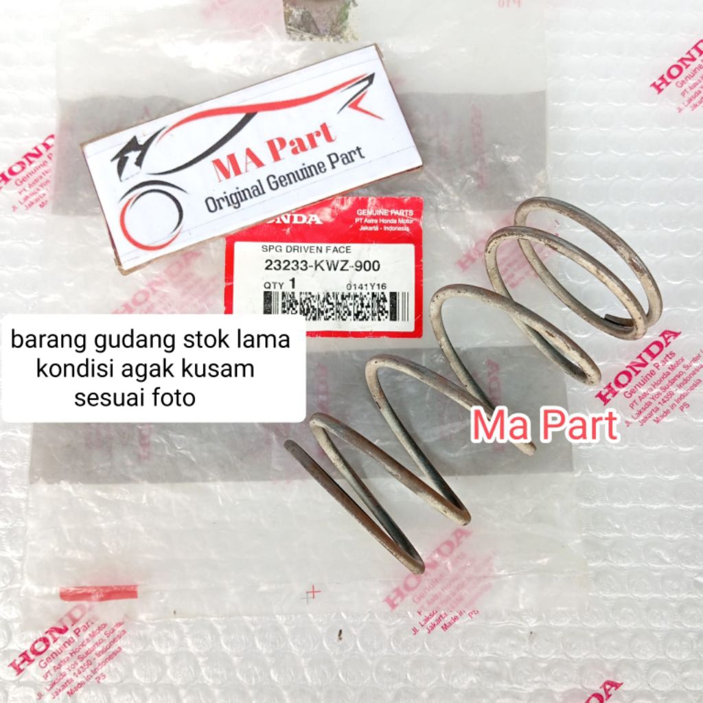 PER PULLY CVT PIR SPRING DRIVEN FACE REVO AT MATIC ORIGINAL 23233KWZ900