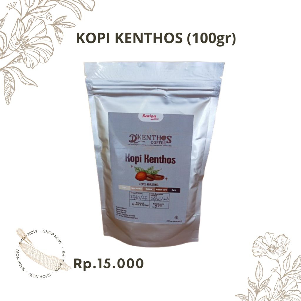 KOPI KENTHOS (KOPI BIJI SALAK) 100gr