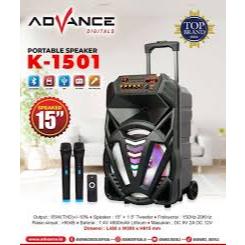 Speaker Advance Portable 15 Inch - (K1501)