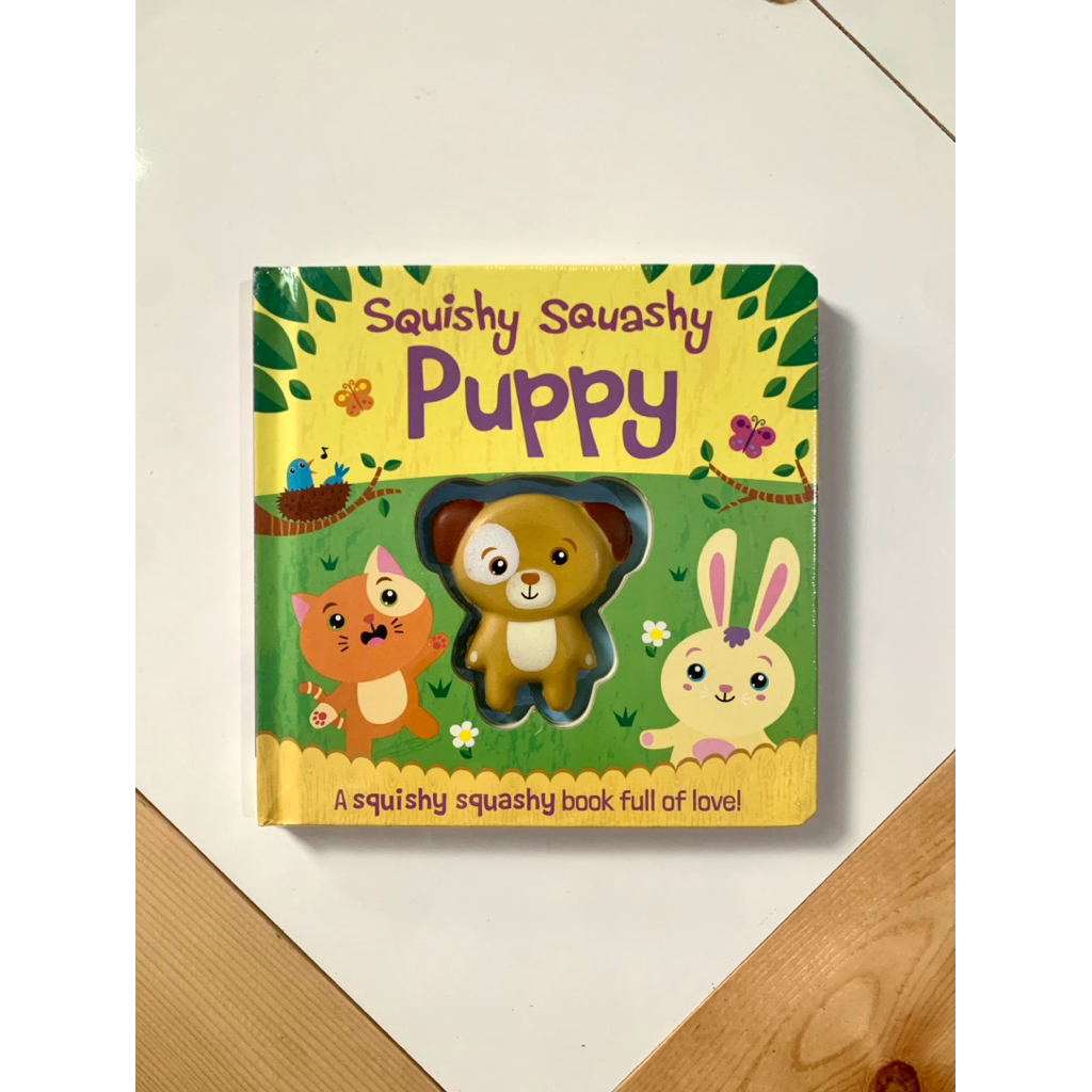 Buku Anak Boardbook Squishy Puppy