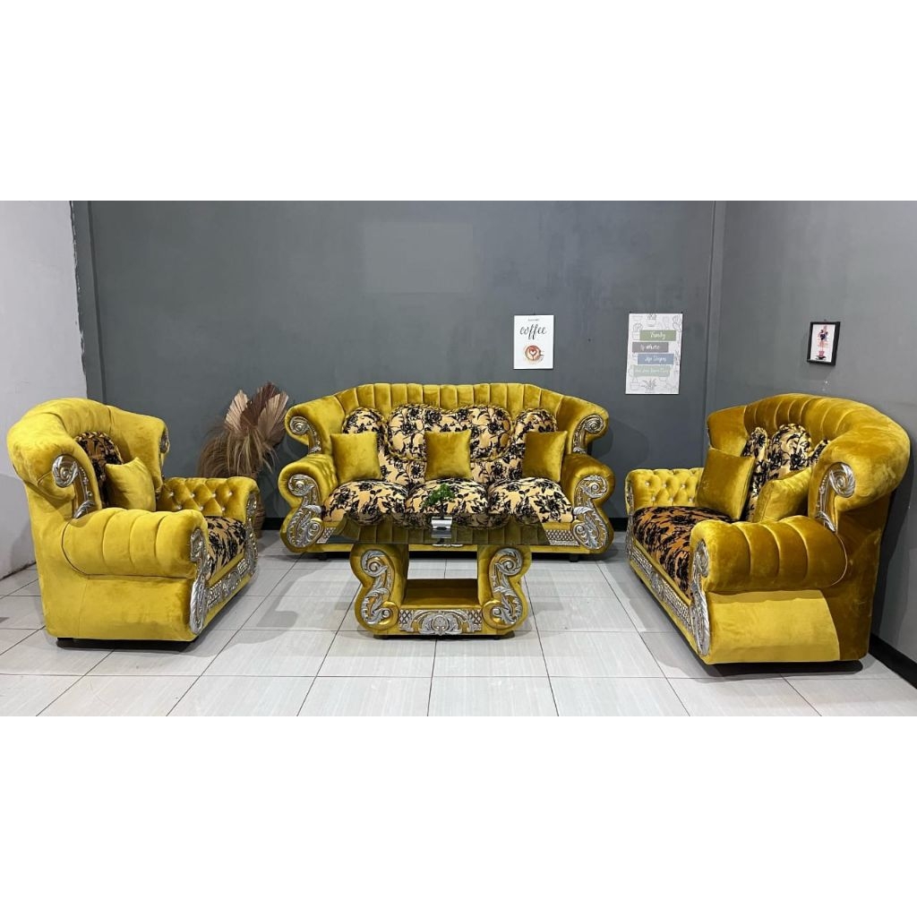 Sofa jaguar Arjuna tipe 321.free ongkir area terjangkau