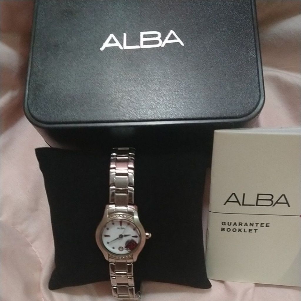 Preloved Jam Tangan Wanita ALBA AXT367 ORI