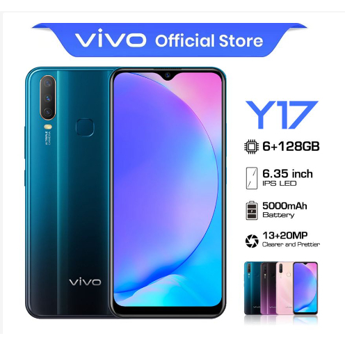 hp vivo y17 ram 8/256gb,y67 ram 6/128gb,y71 ram 6/128gb baru full phone 6.35 inci handphone sidik ja