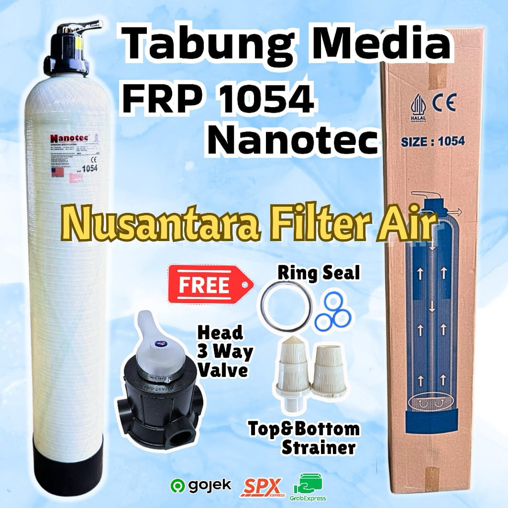 Tabung Media 1054 Nanotech / Tabung Media FRP 1054 Nanotech / FRP 1054 / Tabung Filter Fiber Nano / 