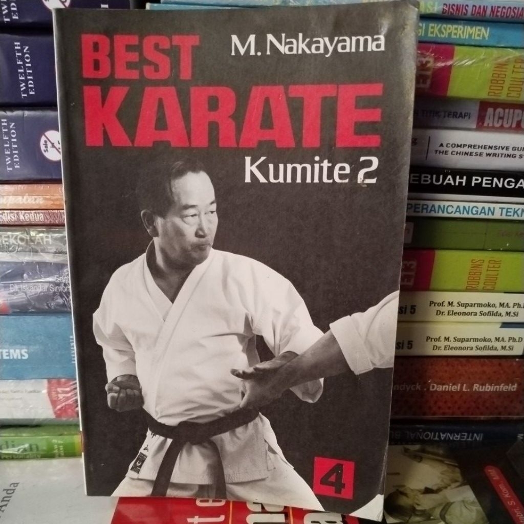 BEST KARATE Kumite 2 Jilid 4 By M NAKAYAMA Original Preloved