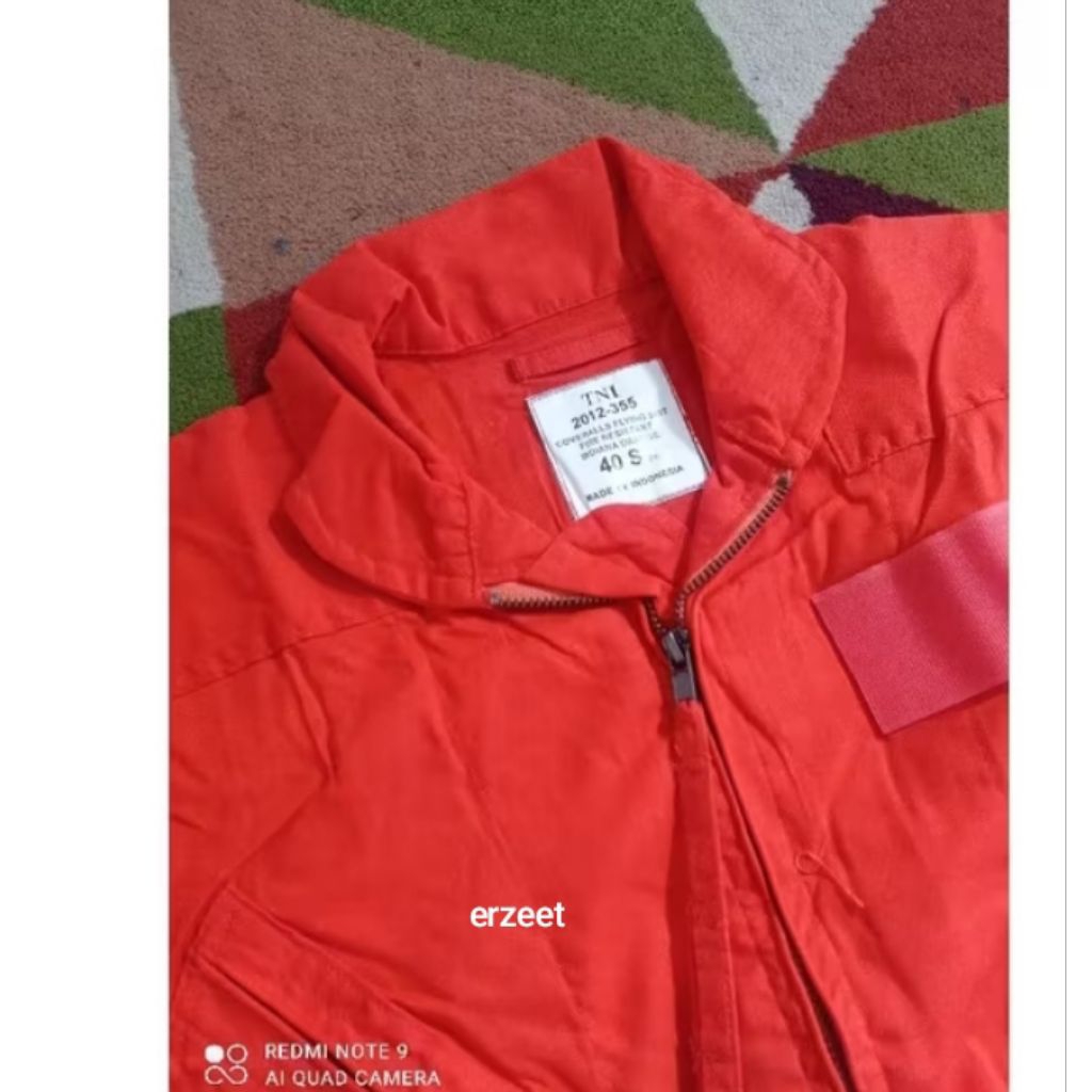 Wearpack pilot jatah tni-wearpack jatah tni-katelpak pilot-coverall pilot-ovroll pilot-werpak pilot-