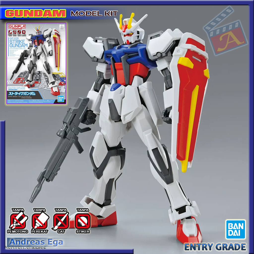 GAT-X105 Strike Gundam Entry Grade Bandai