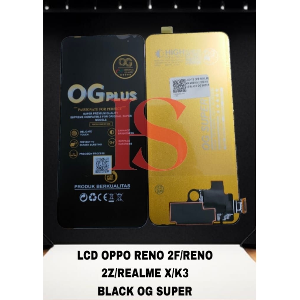 LCD OPPO K3 FULLSET TOUCH SCREEN LCD OPPO k3 RENO 2F/RENO 2Z/REALME X LCD ORIGINAL
