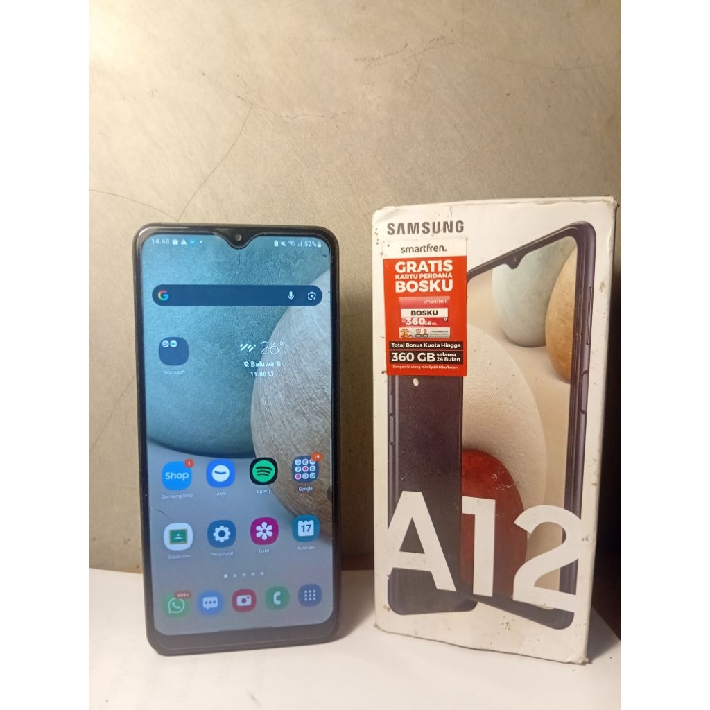 Samsung Galaxy A12 6/128gb Second Original