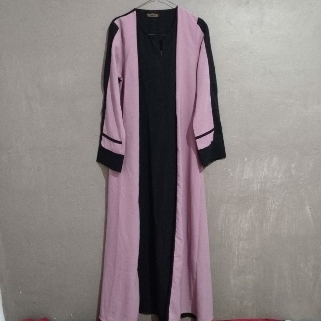 GamisModelRompiHitamPink