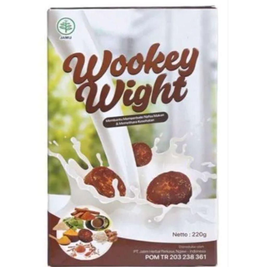 RESMI Susu Wookey Weight Asli Penambah Berat Badan ideal Wokey wight Original Penggemuk BPOM