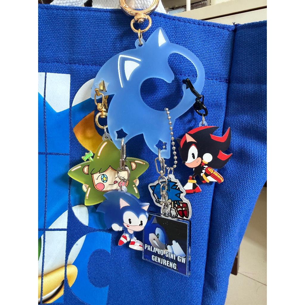 Sonic Frosted Keychain Holder