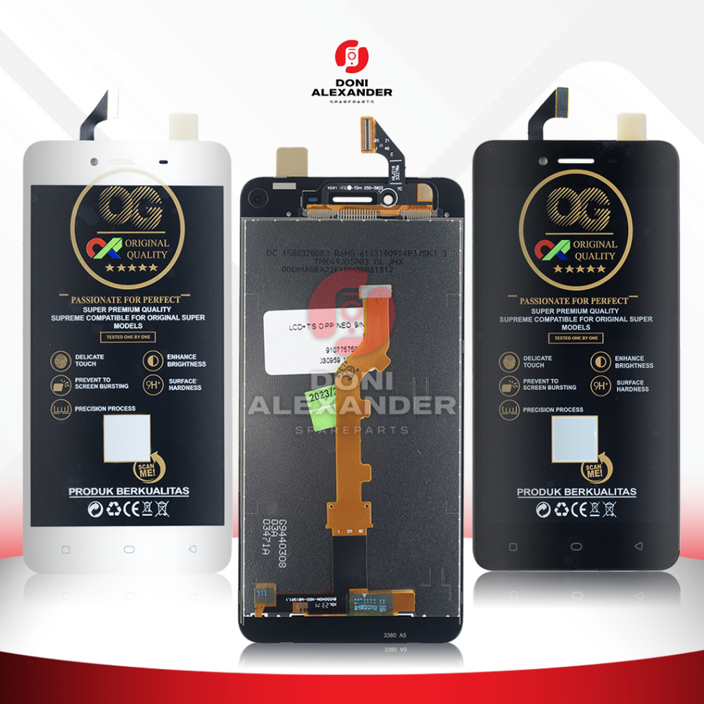 LCD TOUCHSCREEN OPPO NEO 9 A37 - LCD OPPO A37f - LCD OPPO A37 COMPLETE ORIGINAL