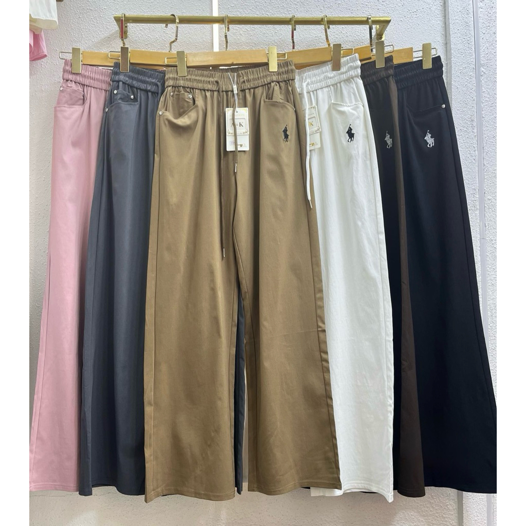 OLOP PANTS A&K FASHION | Celana Panjang wanita Katun Premium Stretch