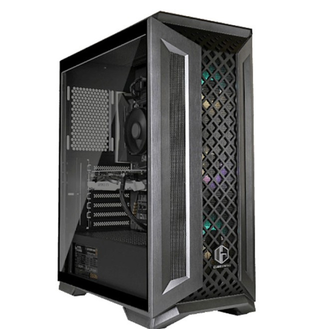 PC case CUBE GAMING FRIEL - SIDE DOOR OPENED TEMPERED GLASS - ATX casing PC gaming Bekas / Second