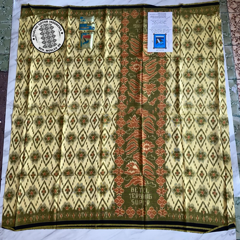 Sarung Tenun Goyor BETEL TERBANG