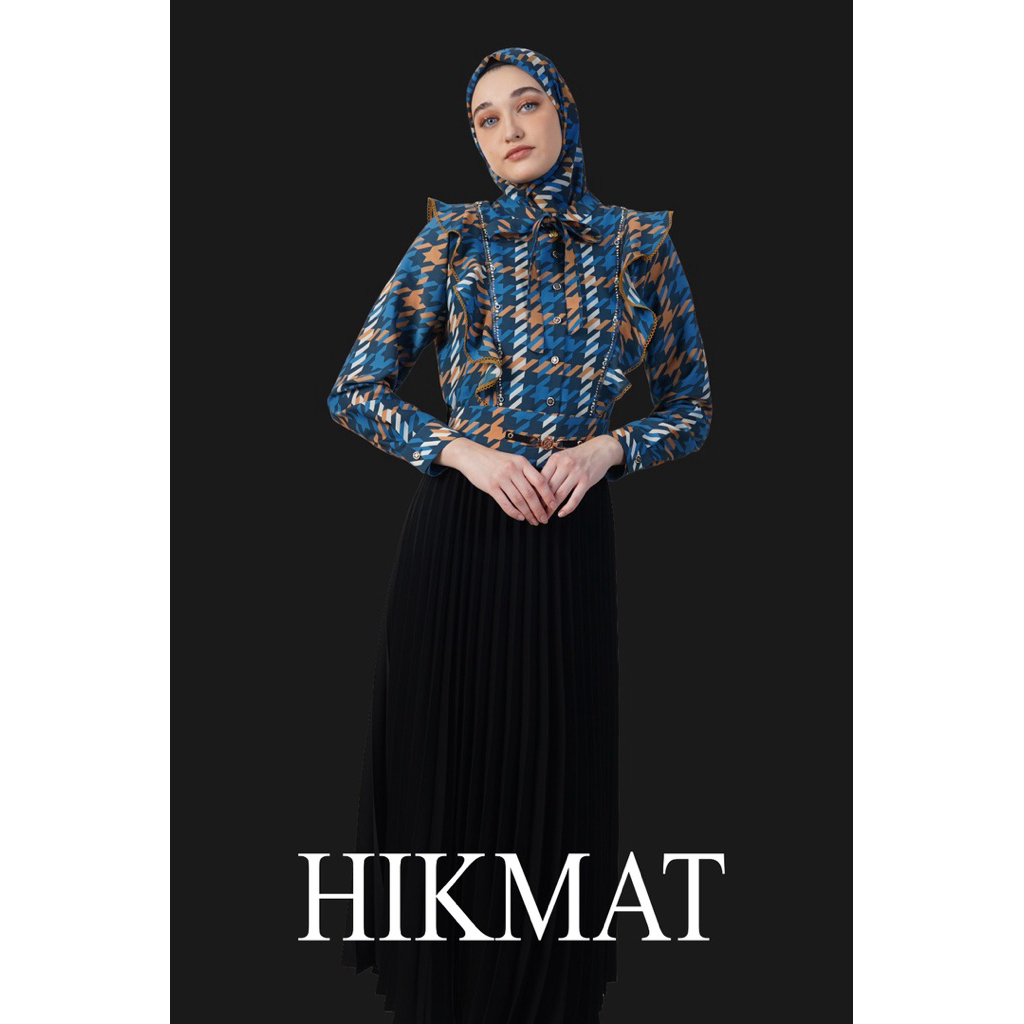 Gamis HIKMAT Terbaru swift ruffle