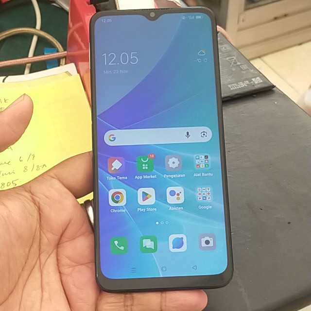 Mesin Oppo A77s CPH2473 Ram 8GB 128GB Normal Tanpa Pin Pola Mesin Oppo A77s Refurbish Mesin Oppo A77