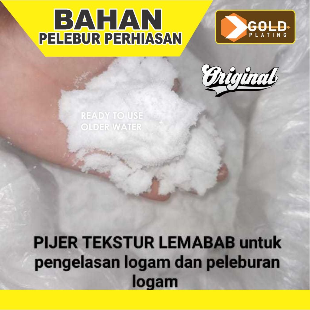Bahan Pelebur Perhiasan Emas Perak 500 Gram
