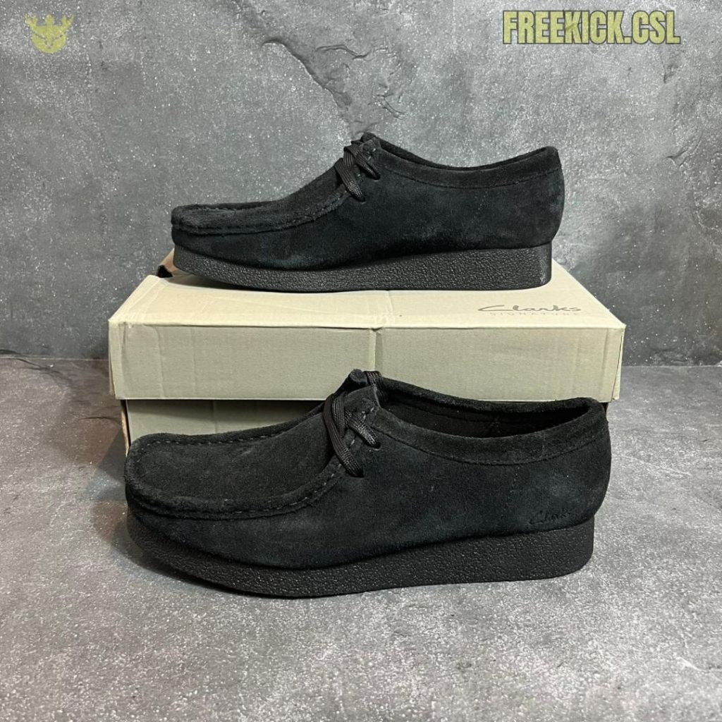 Clarks Wallabee Evo Black Suede Original
