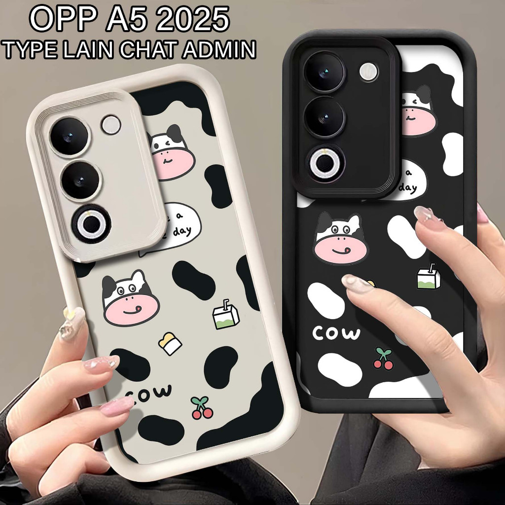 Softcase Rubber Oppo A5 2025 - Case Hp Oppo A5 2025 - Case Terbaru Oppo A5 2025 - Softcase Pro Camer