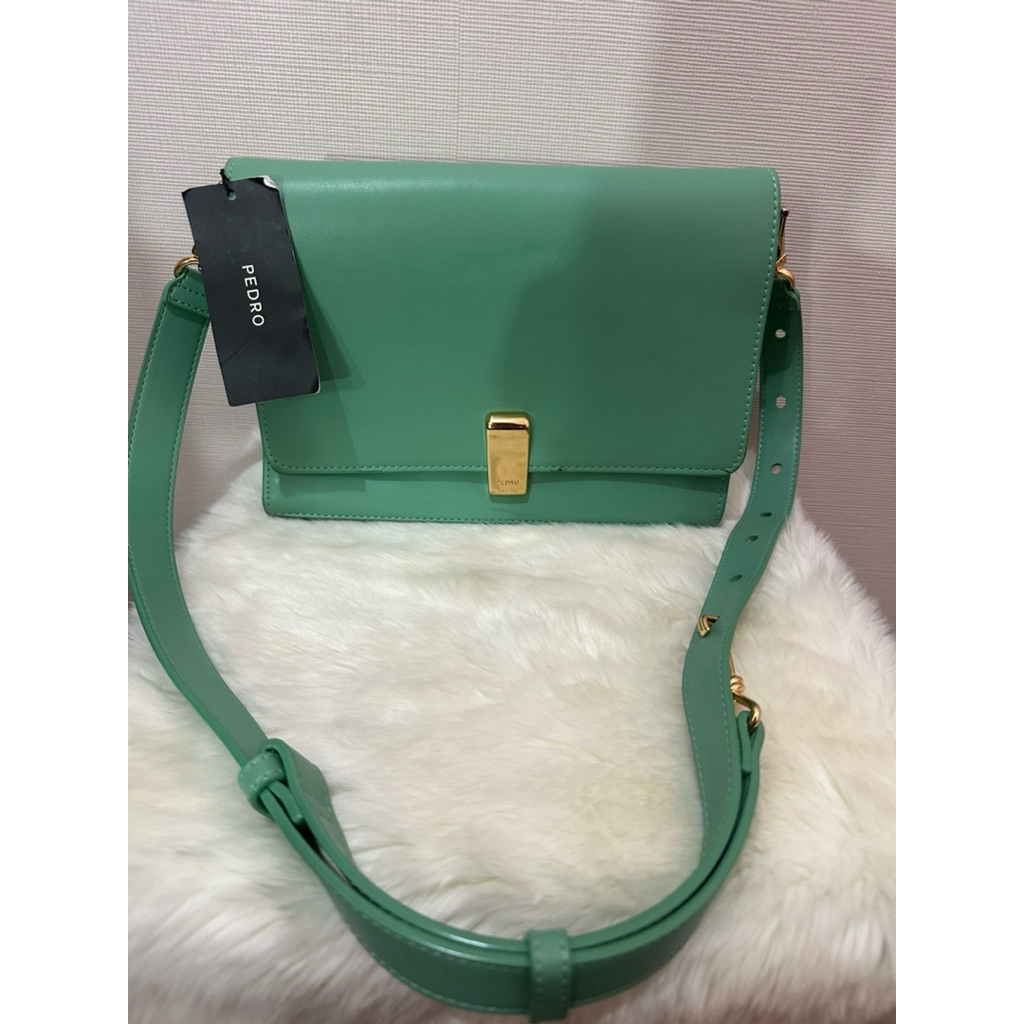 Tas Wanita Merk Pedro Warna Hijau