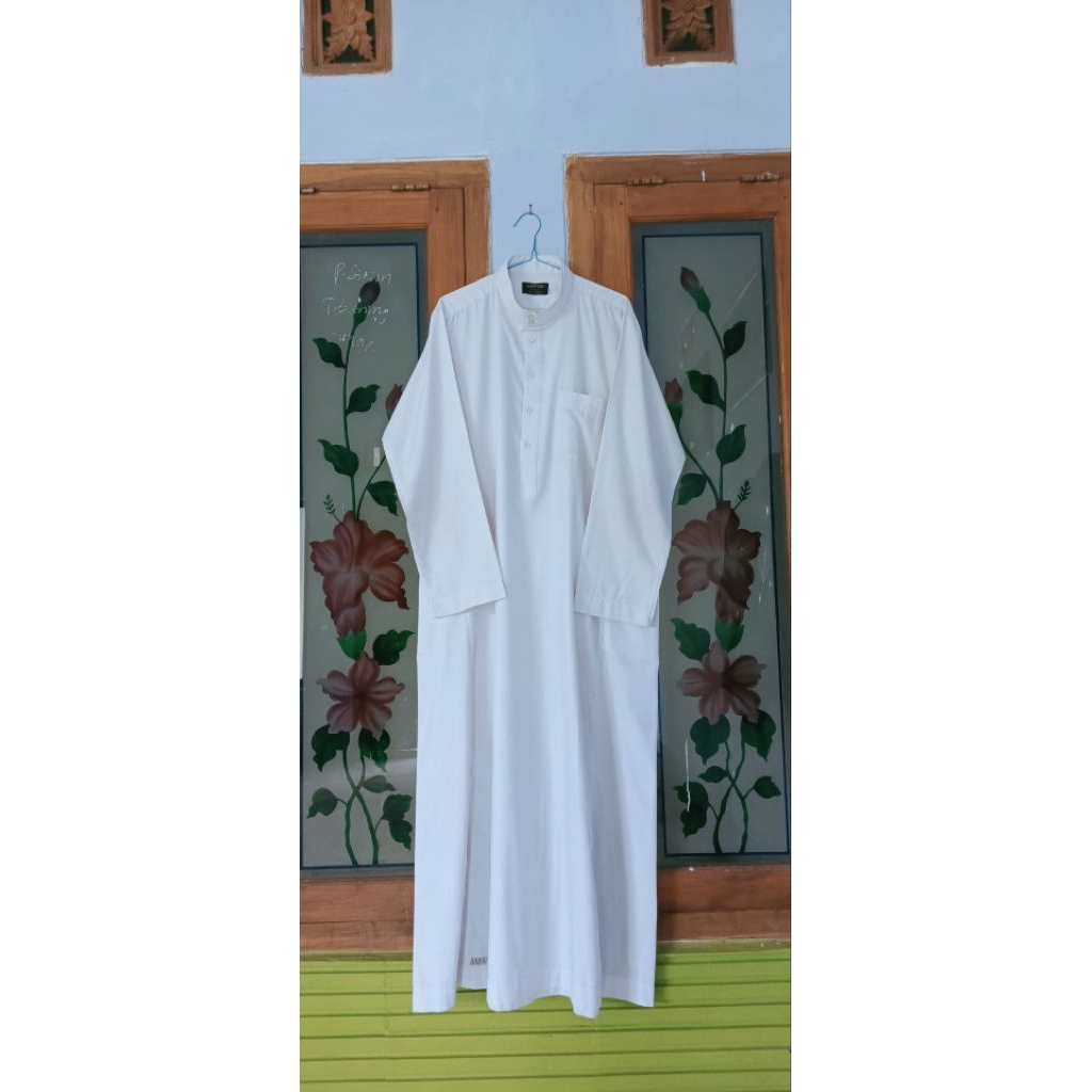 GAMIS PRIA PUTIH PL BRAND HURAYDHOH