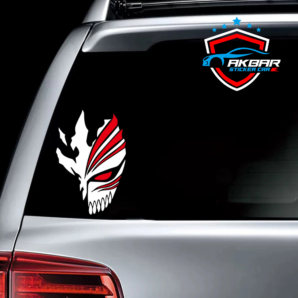 stiker kurosaki ichigo sticker anime kurosaki ichigo sticker kaca dan bumber mobil sticker variasi