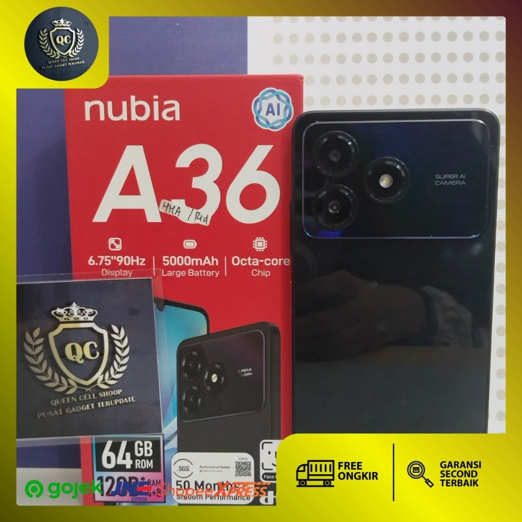 ZTE NUBIA A36 4/64 SECOND FULLSET